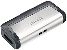 Sandisk Ultra 32GB Dual Drive USB Type-C עובד עם סמארטפונים, טאבלטים ומחשבים צורצים עם הכל מלבד