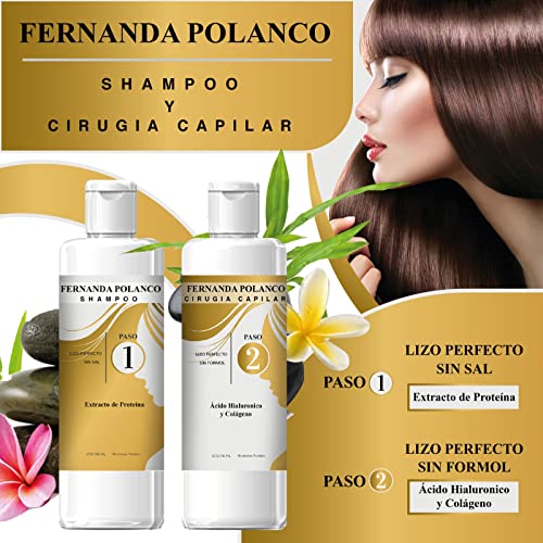 פרננדה פולנקו, Cirugia Capilar, Acido hialuronico y colageno + shampoo de protehinas