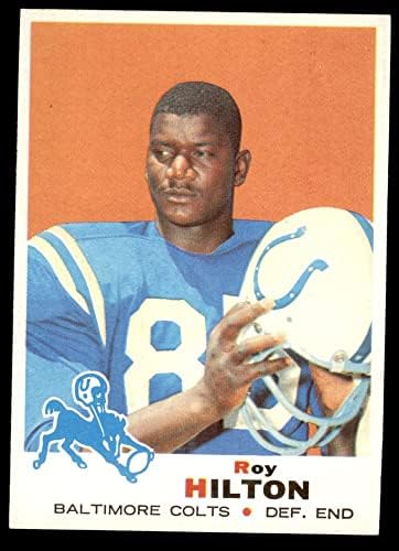 1969 Topps 160 Roy Hilton Baltimore Colts NM+ Colts Jackson St