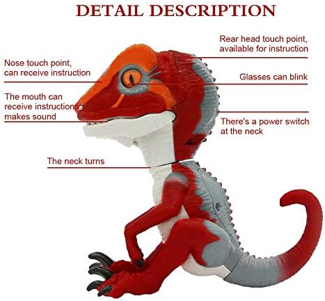 צעצוע דינוזאור סנאדר לא מאולף T -Rex - Ironjaw - מתנות ליום הולדת דינוזאור דינוזאור אינטראקטיביים בנות בנות בנות