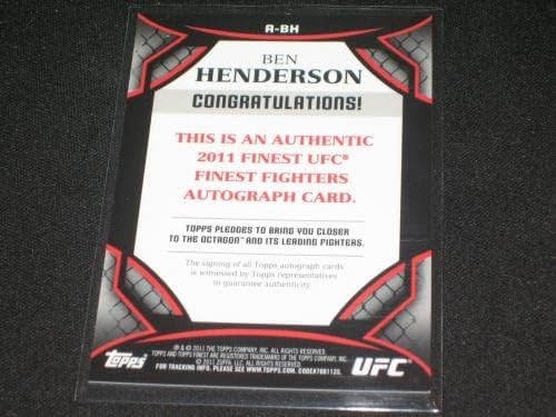 בן הנדרסון UFC 2011 TOPP