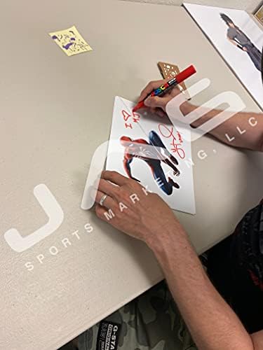 יורי לואנטל חתימה חתימה 8x10 צילום ספיידרמן JSA COA פיטר פרקר