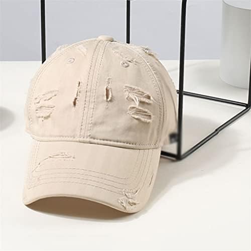 MHYFC לנשים גברים שבור רך עליון כובע קרם הגנה כובע ברווז ברווז כובע בייסבול מזדמן
