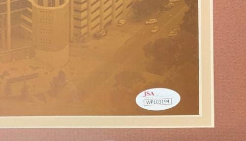 ארל קמפבל חתום על חתימה 11x14 תמונה ממוסגרת Longhorns JSA - תמונות מכללות עם חתימה