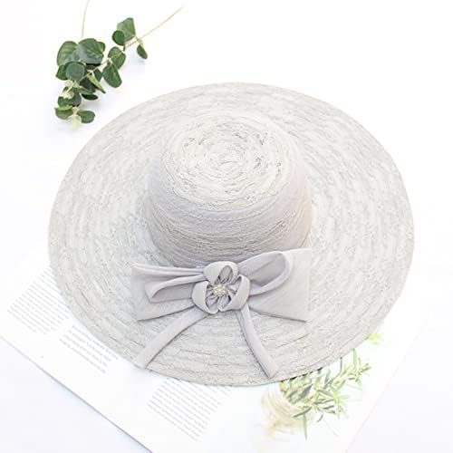 כובעי שמש נשים, נשים משנת 2022 קנטאקי דרב כובעי תה פרחוני מסיבת דלי חתונה כובע שמלת שמלה מרתק