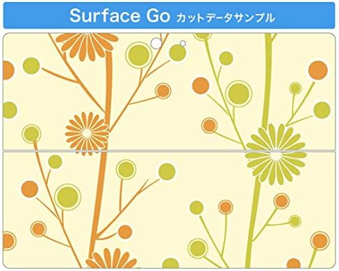 כיסוי מדבקות Igsticker עבור Microsoft Surface Go/Go 2 אולטרה דק מגן מדבקת גוף עורות 000686 נקודה פרחים