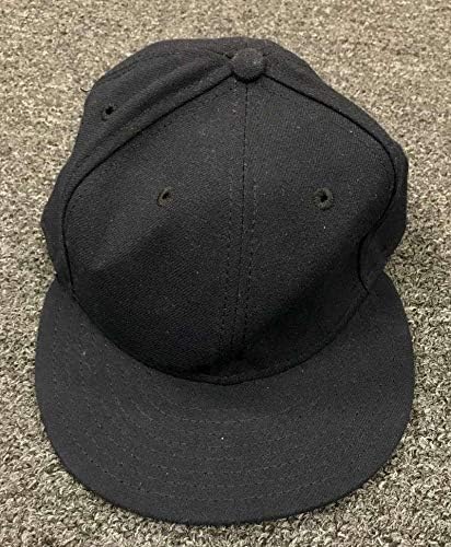ג'סטין אפטון אטלנטה ברייבס משחק משומש על כובע חזר כובע 8/16/14 MLB CERT EK715944 - משחק כובעי MLB משומשים