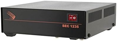 SAMLEX SEC-1235 שולחן עבודה 30A אספקת חשמל מיתוג, טכנולוגיית מצב מתגים מתקדמת, כוח אמין עם משקל וגודל מינימום,