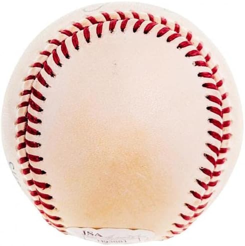 פרנק קרוסטי חתימה על פי בייסבול אל העורב, ניו יורק ינקי 1932-1968 JSA H93881 - כדורי חתימה