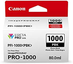 Canon 0546C002 Canonink Lucia Pro PFI-1000 צילום טנק דיו שחור