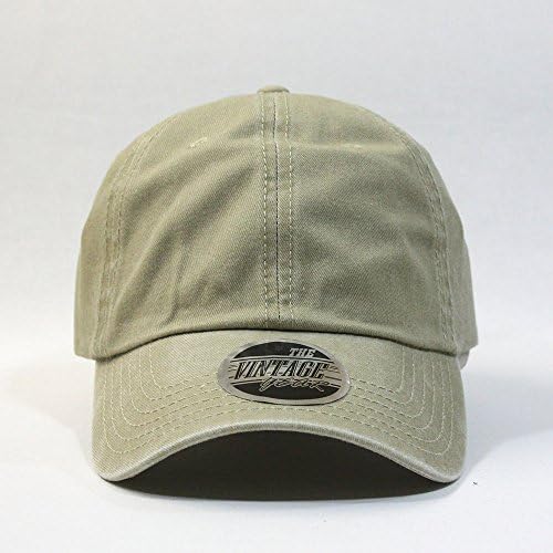 כובע בייסבול כותנה כותנה שוטפת וינטג 'כובע בייסבול