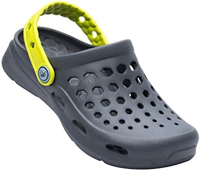 ג ' ויביס ילדים פעיל לסתום - נוח וקל לניקוי להחליק על נעלי מים עבור בנים ובנות-פחם / הדר-ילדים של גודל