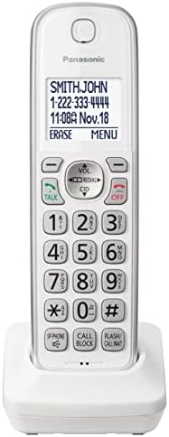 מכשיר טלפון אלחוטי נוסף Panasonic לשימוש עם מערכות טלפון אלחוטי KX-TGD63X-KX-TGDA63W