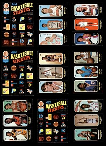 1971-72 TOPPS TRIOS מדבקות כדורסל שלם