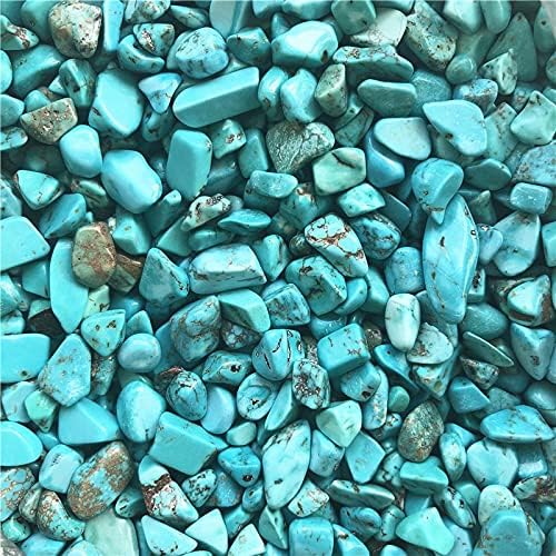 אג216 50 גרם 7-9 ממ ירוק טורקיז חצץ רוק מחוספס אבן נאגט ריפוי חצץ דגי טנק טבעי אבנים ומינרלים מתנה