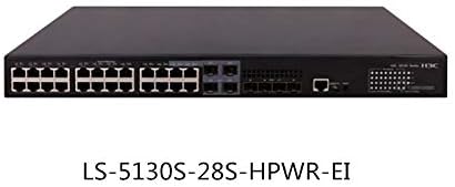 H3C LS-S5130S-28S-HPWR-EI Ethernet מתג 24-יציאה Gigabit POE מתג אספקת חשמל גבוהה