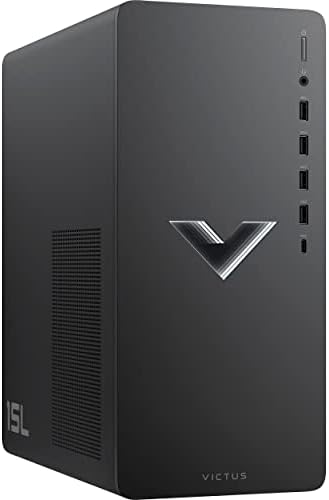 HP VICTUS 15L מחשב שולחן עבודה משחקים-GEN Intel Core 12th I7-12700 עד 4.9 GHz מעבד, 64GB RAM, 512GB NVME