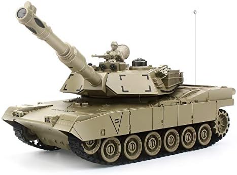 טנקים, 1: 28 מ ' 1א2 טנק אמריקאי צבא טנק צעצועים לבנים, 9 ערוצים שלט רחוק כלי רכב עם קול ואור, צעצועים צבאיים