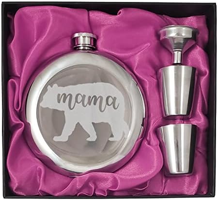 אמא דוב-10 עוז בקבוק עגול מתנה להגדיר / מתנה מושלמת לאמהות