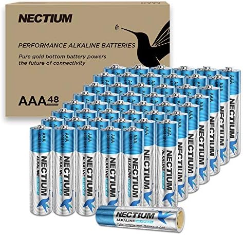Nectium AAA סוללות אלקליין 48 ספירה