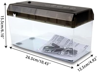חשמלי שימוש כפול מיני נייר מגרסה קטן 4 ביל מכתב מסמך חשבונית חיתוך כלי עבור בית משרד