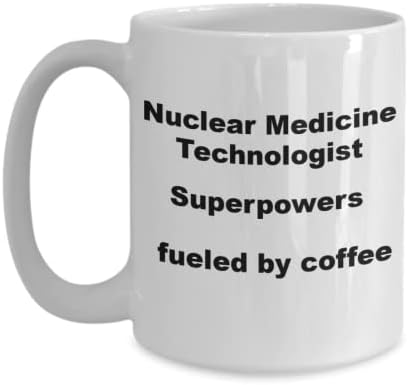 רפואה גרעינית טכנולוג מעצמות מתודלק על ידי קפה, מתנה עבור רפואה גרעינית טכנולוג