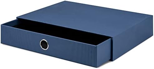 Rössler Soho 1 תיבת אחסון תיבת מגירות עבור A4 - כחול נייבי