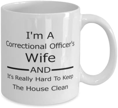 כליאה קצין ספל, אני כליאה קצין של אשתו וזה באמת קשה כדי לשמור על הבית נקי, חידוש ייחודי מתנת רעיונות