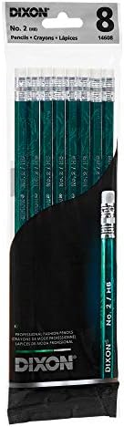 עפרונות דיקסון מעץ עץ, ירוק טוקסידו, 8 ספירת