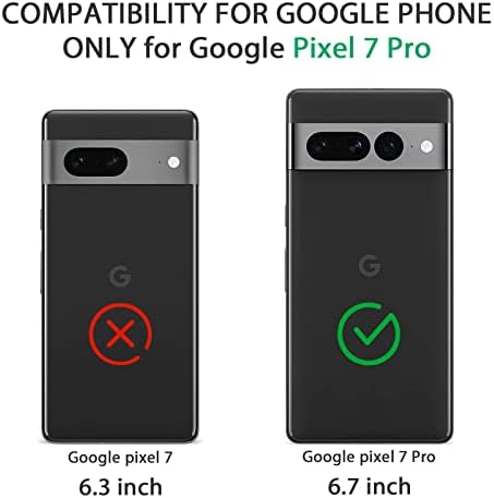מארז טלפון סיליקון התואם ל- Google Pixel 7 Pro, מארז טלפון חכם מגן רך לנשים, עמיד נגד טלפון עמיד נגד זעזועים