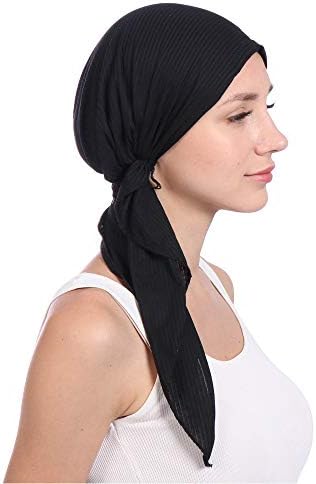 נשים כפית כותנה כובע טורבן כובע נוח מוסלמי נמתח כובע טורבן דק עוטף שיער ארוך שיער כובע כימיה כימיה כובע