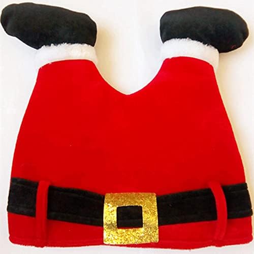 יוניסקס מכנסיים צורת חג המולד כובע חידוש חג המולד כובע מצחיק חג המולד תחפושת כובעי המפלגה דקור כובע