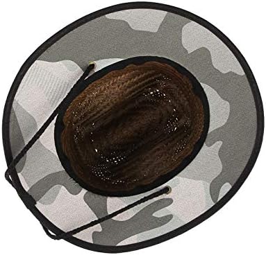 כובעי קש קאובוי מערביים לנשים כובע קיץ מגן על כובעי ספורט חיצוניים קלים