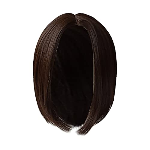 הבעות שיער1 פאות ברזילאי לא מעובד ישר בוב שיער טבעי פאות לנשים שחורות מולבן קשרים מראש קטף