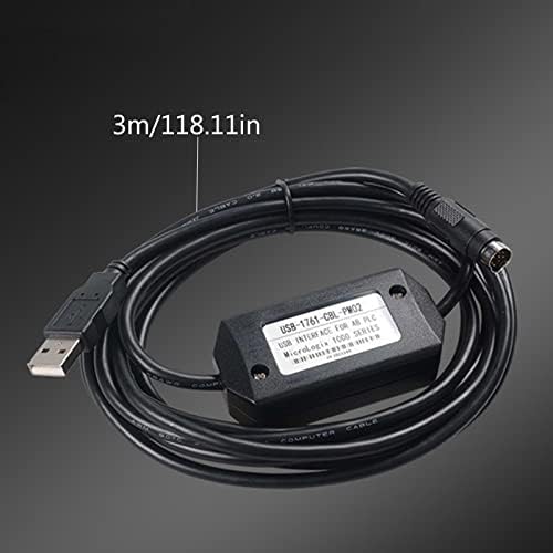 חתיכת יומן USB-1761-CBL-PM02 כבל תכנות USB PLC, לסדרת AB Micrologix 1000/1200/1500