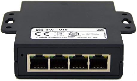 BrainBoxes 5port Gigabit Ethernet מתג טמפרטורת