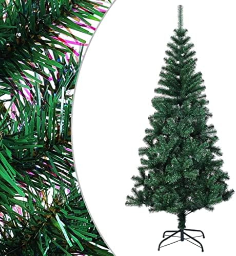 עץ חג המולד מלאכותי, עץ נוי PVC פלסטיק עם עמדת פלדה למסיבת חג