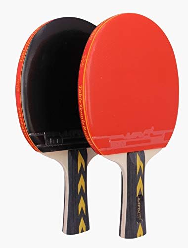Mapol 2 -Player Professional Pingy Ping Paddle Set - 2 מחבטי טניס / משוטים של שולחן פרימיום - 1 נטו