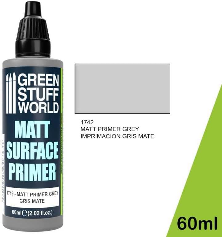 דברים ירוקים עולם Matt Surfic Primer 60ML - אפור 1742
