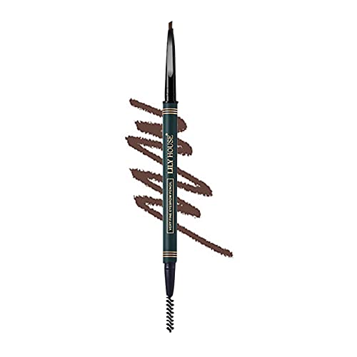 עיפרון גבות עדין במיוחד עם מילוי חלופי, עיפרון גבות ארוך עם קצה כפול 1.5 ממ מילוי עדין