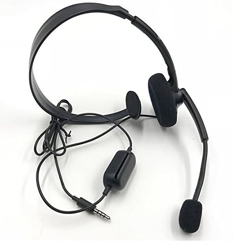 אוזניות משחקי צ'אט מקוריים של מיקרוסופט עבור אוזניות Xbox One Slim עבור Xbox One S
