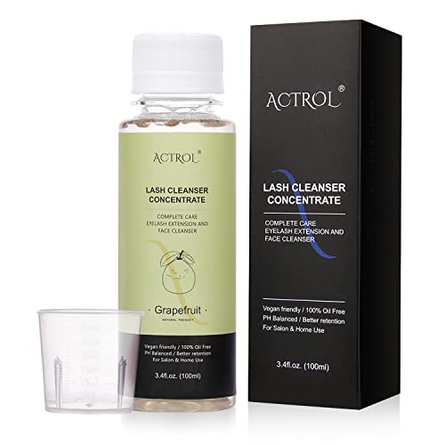 Actrol heelase shampoo ריכוז 100 מל תוספי ריסים ניקוי לובנדר שמפו קצף טבעי Diy Paraben & Sulfate Wash Free
