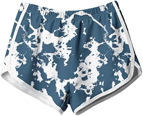 מכנסיים קצרים לנשים טרקלין קיץ מזדמן נוח בצבע טהור מכנסי חוף קצרים רחבים מותניים גבוהים מכנסיים קצרים