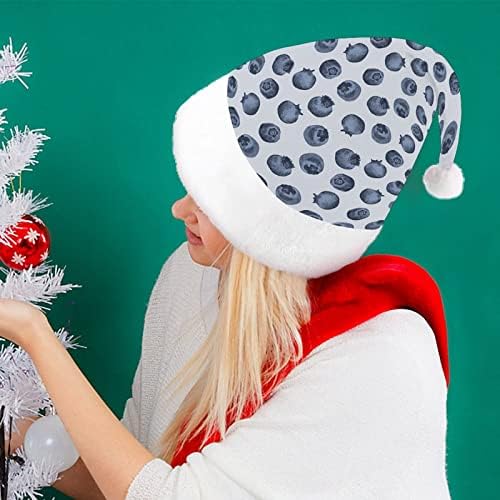 אוכמניות חג המולד כובע סנטה כובע מצחיק חג המולד כובעי חג מסיבת כובעי עבור נשים / גברים