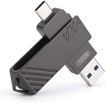 כונן פלאש USB C כונן אגודל 1TB כונן 2-ב -1 USB 3.0 סוג C מקל זיכרון מקל צילום מקל לאחסון נתונים חיצוני