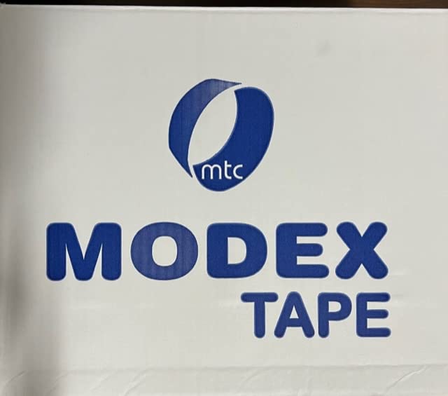 גליל אריזה של Modex 1.8 מיליל עובי סרט, 2 אינץ 'x 110 מטר, סרט חובה כבד לאריזה ומשלוח, 6 גליל