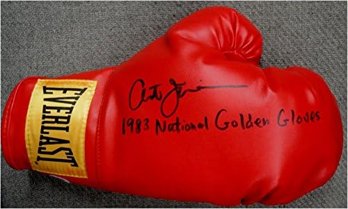 אמנות אחת כפפת ג ' ימרסון חתם אברלסט אגרוף 1983 לאומי זהב כפפת