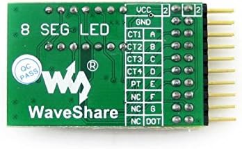 לוח LED של Waveshare 8 Seg