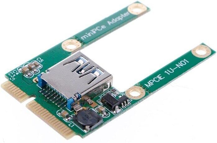 MINI PCI-E CARD הרחבת חריץ ל- USB 2.0 מתאם ממשק מתאם