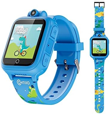 טאבלט של Contixo Kids, K102 טאבלט 10 אינץ 'לילדים ולצרור שעונים חכמים, טאבלט פעוטות של 2 ג'יגה -בייט
